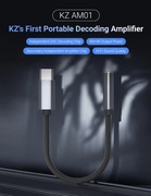 KZ AM01 – przenośny wzmacniacz słuchawkowy / DAC