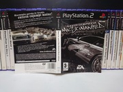 Need for Speed Most Wanted Black Edition OKŁADKA PS2