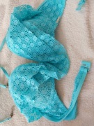 MEGA śliczny kostium KĄPIELOWY / S / M / BŁĘKIT