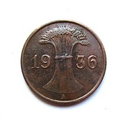 1 Fenig 1936 r. A.  Niemcy