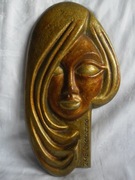 STARA PŁASKORZEŹBA KOBIETA DESIGN