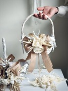 Koszyczek wielkanocny Boho Wielkanoc koszyk