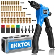 Nitownica do nitonakrętek AKKTOL  zestaw z nitonakrętkami