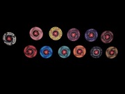 Żetony ceramiczne poker EPT 590 sztuk