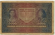 5000 Marek Polskich 1920 II seria T 