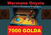 WOW WARMANE ONYXIA GOLD 7000 GOLDA ZŁOTA WORLD OF WARCRAFT A/H