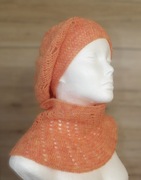 Beret i komin (rękodzieło), komplet wełna
