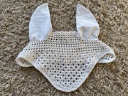 Nauszniki dla konia białe full