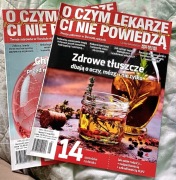 Zestaw 2 szt O czym Ci lekarze nie powiedza zdrowie porady triki ciekawostk