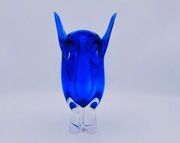 Wazon 32cm „Głowa Kota”Josef Hospodka, Chribska, Czeskie Vintage PRL