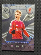Match Attax 2025/2026 ALEXIS MAC ALLISTER nr.PL1 PLATINUM PULL