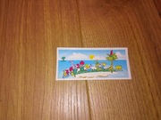 Instrukcja obsługi ulotka karteczka od kinder niespodzianki ślimak