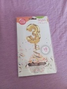 Balon foliowy na patyczku - cyfra 3