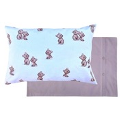 Poszewka 60x40 cm Misie Niedźwiadki Las - Bawełna