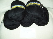 WŁÓCZKA WEŁNA I MIESZANKI - CZARNA - BANSIN - 470 g