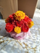 Flowerbox z wosku sojowego 