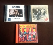 ZESTAW  -TRZY SZTUKI CD MUZYKA PL STARE PŁYTY Z LAT 90-DZISIĄTYCH