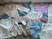 Zestaw wiosenno-letnich ubranek dla dziewczynki (C&A, H&M) rozm. 98