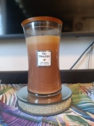 Świeca świeczka Yankee candle Woodwick Trilogy Cafe sweets caffe kawa