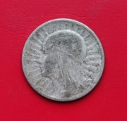 2 ZŁOTE GŁOWA KOBIETY 1932 rok - srebro AG