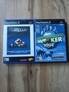 Dwie gry. WCS 2002 i International Cue Club PS2