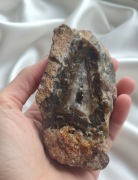 Agat z geodą kwarcowa, agat, kamień