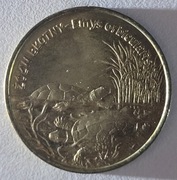 2 złote Żółw Błotny 