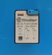 FINDER 55.32.9.024.0040  24V  10A/~250V
