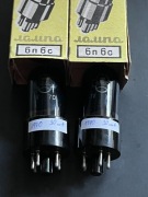 Para lamp  6P6S / 6V6 1970r. - NOS