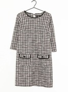 Tweedowa sukienka r44 