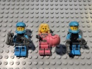 KLOCKI LEGO FIGURKI MINIFIGURKI SERIES 3 szt. OD 1ZŁ LICYTACJA