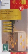 LIVARNO home Drewniana dekoracja świąteczna LED (Lampa drewniana) (A857)