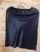 (36/38) (S/M) Granatowa półhalka halka z Londynu 