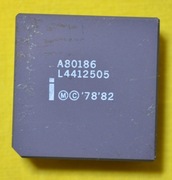 INTEL A80186 RETRO PROCESOR 80186 8MHz