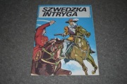 Szwedzka Intryga Złowrogi Półksiężyc komiks 2 w 1 lata 90 Modroń I wyd.