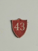 Tarcza szkolna 43 