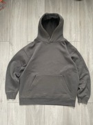 Grafitowa bluza pull&bear L