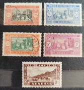 Kol.fr. SENEGAL: 1922/35r. Mi 76; 81; 82; 113; 119 */kas.