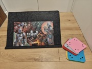 Mata stół do puzzli tablica