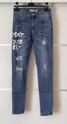 Nowe jeansy rurki Controversy M.Sara rozm. XS