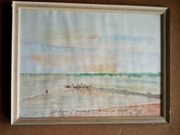 STARY OBRAZ PODPISANY -J.DUDA G.