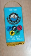Proporczyk - Stal Mielec - 50 lat jubileuszowy - 1939-1989 - stan świetny