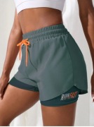 spodenki sportowe 2 w 1 Run Fast