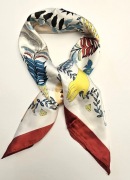 Apaszka satynowa chustka na głowę szyję słońce dłonie boho retro