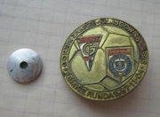 Szpilka original Gornik Zabrze - Glasgow Rangers 1987