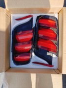 Ford Mustang VI 2015-23 lampy tylne USA komplet prawa + lewa przedliftowe