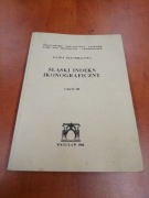 Śląski indeks ikonograficzny część III Reychmanowa