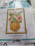 W2- Ananas - zestaw haftu krzyżykami 