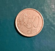 Hiszpania 50 Euro Cent - obiegowe