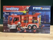 Straż Pożarna Zestaw Ratunkowy – Wóz Strażacki + Figurki